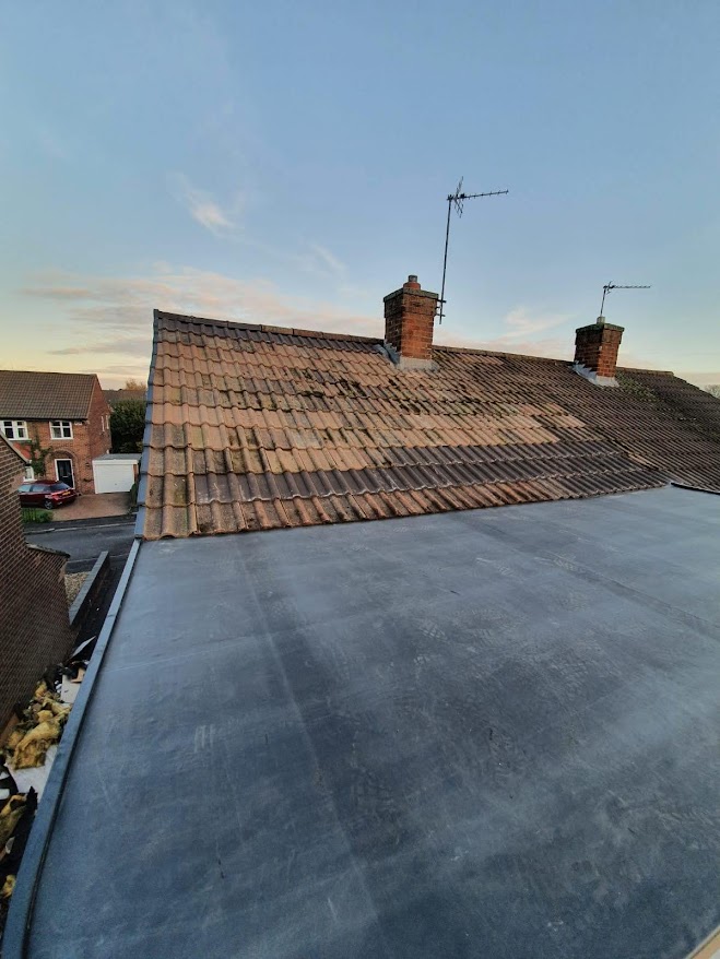 epdm flat roof bamber bridge